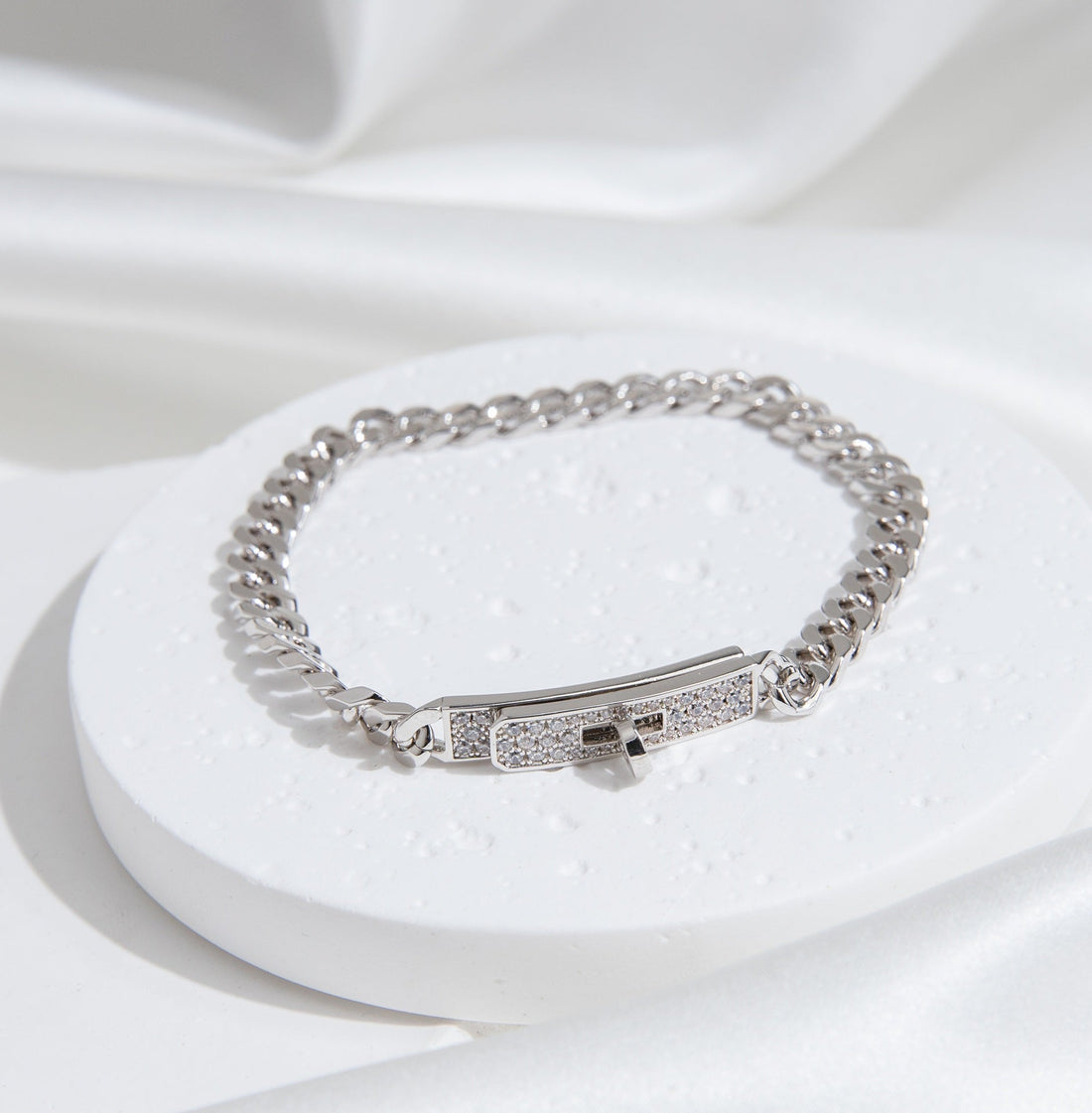 [VA]KELLY KETTENARMBAND SILBER DIAMANT