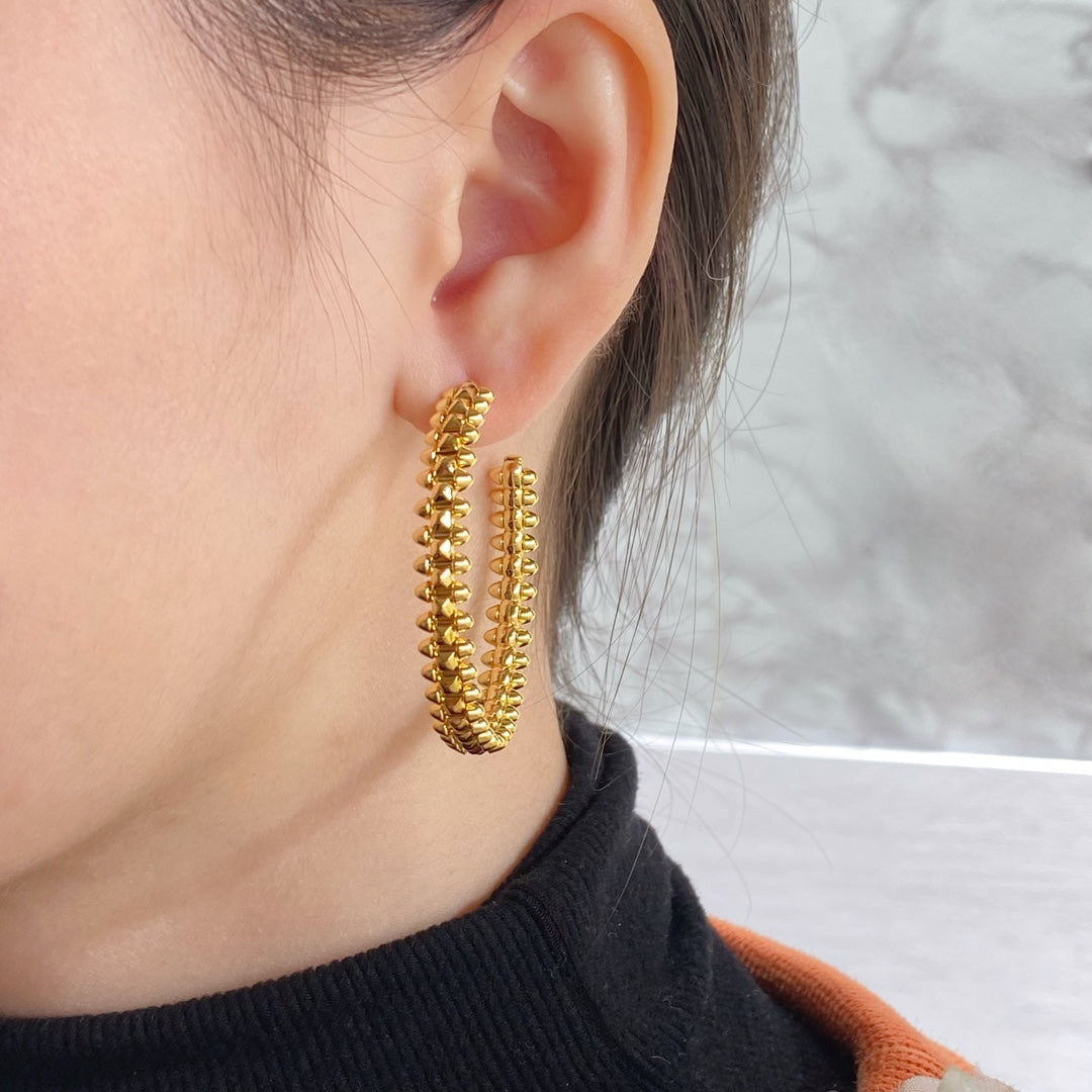 [VA]CLASH HOOP EARRINGS