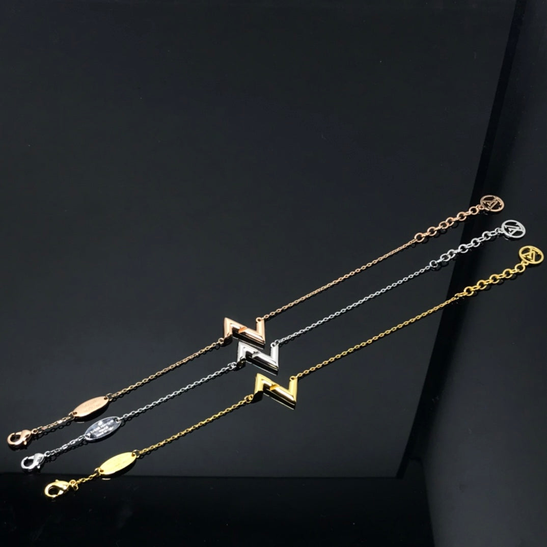 [VA]VOLT LV LOGO BRACELET