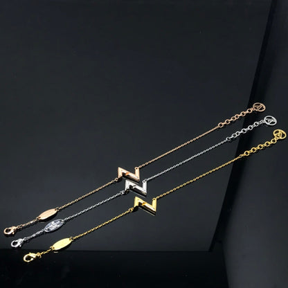 [VA]VOLT LV LOGO BRACELET