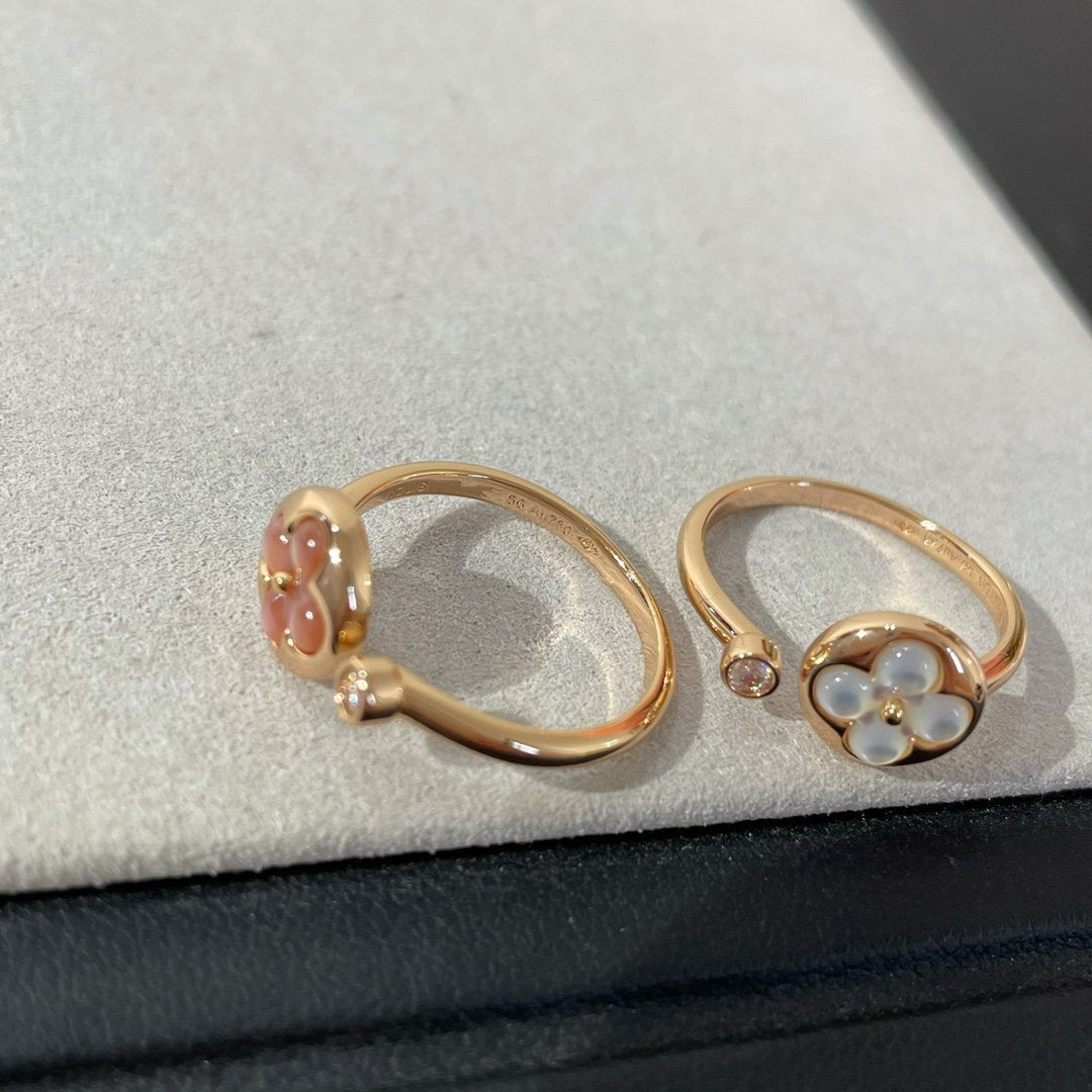 [VA]SUN 1 DIAMANT ROSA PERLMUTT RING