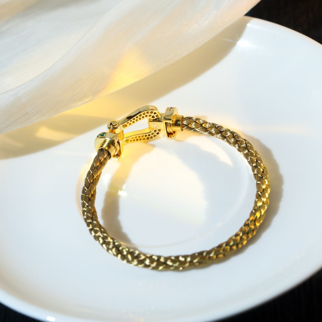 [VA]FORCE 10 GOLD GRÜN DIAMANT PAVÉ