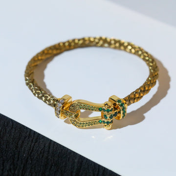 [VA]FORCE 10 GOLD GRÜN DIAMANT PAVÉ