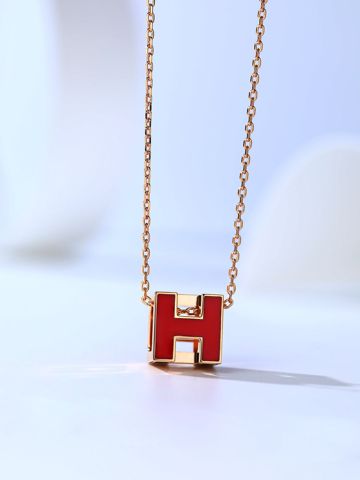 [VA]H CAGE HALSKETTE ROSÉGOLD