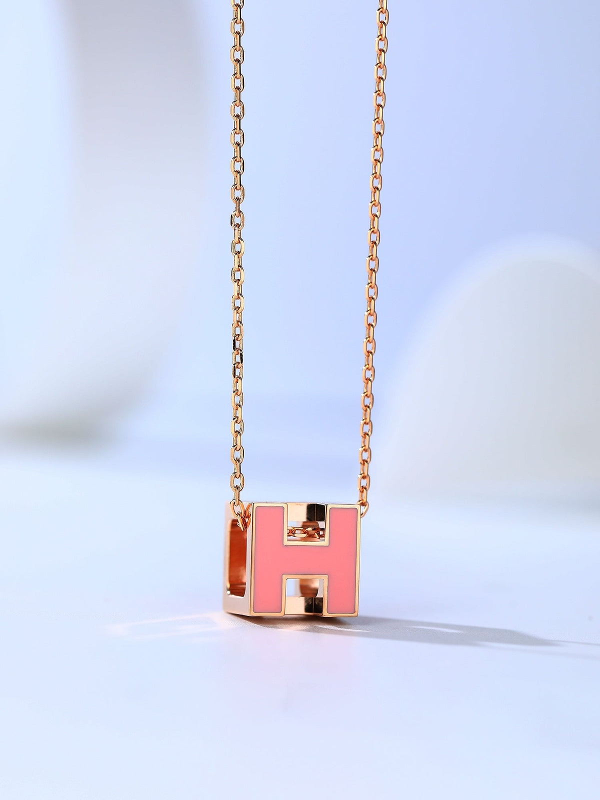 [VA]H CAGE HALSKETTE ROSÉGOLD