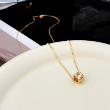 [VA]BEE MINI ANHÄNGER DIAMANT-HALSKETTE