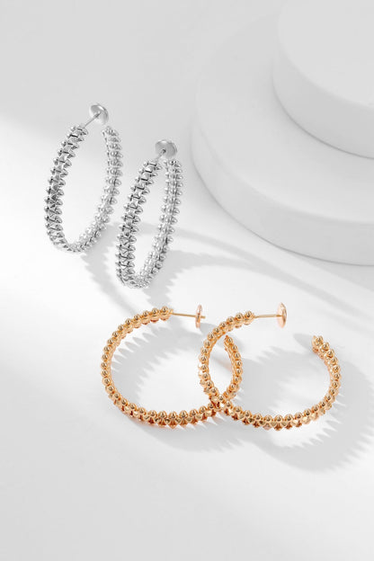 [VA]CLASH HOOP EARRINGS