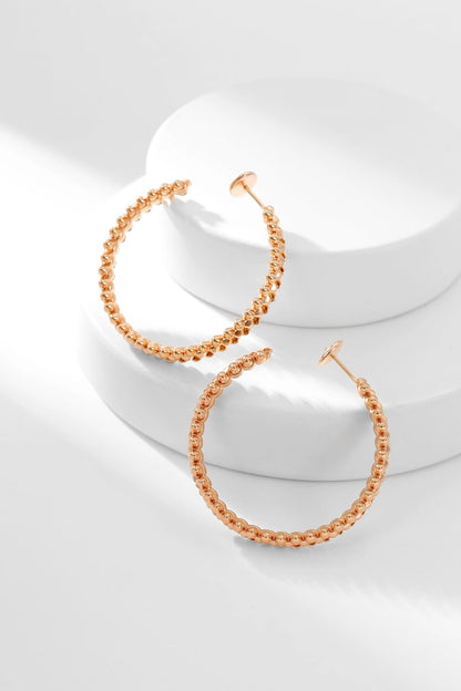 [VA]CLASH HOOP EARRINGS