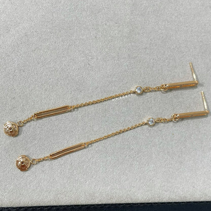 [VA]CHAINE CHAOS DIAMOND DROP EARRINGS
