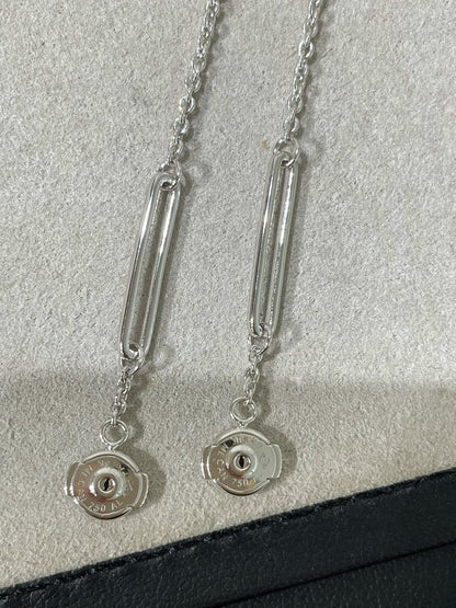 [VA]CHAINE CHAOS DIAMOND DROP EARRINGS
