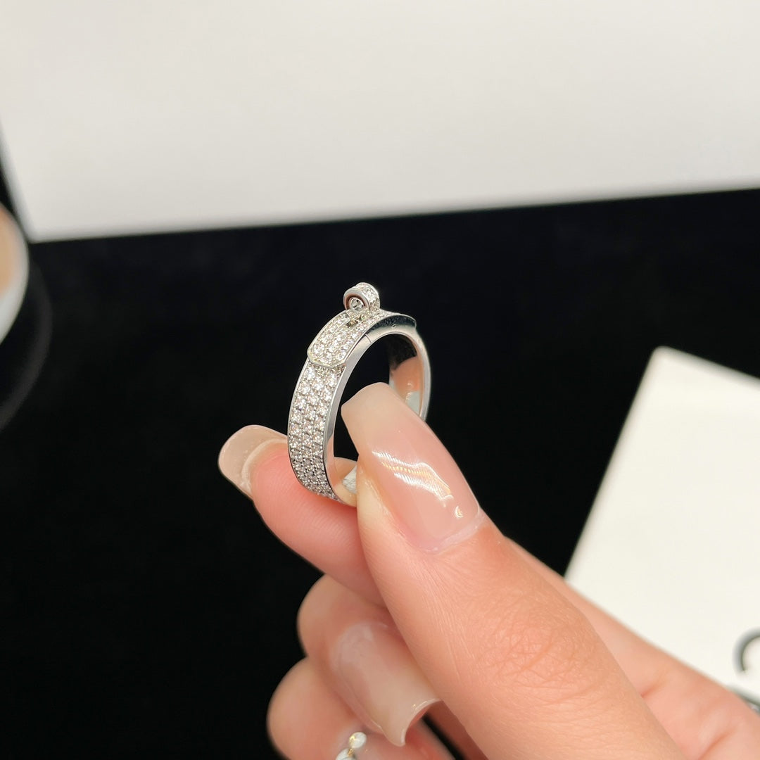 [VA]KELLY SILBER DIAMANT RING