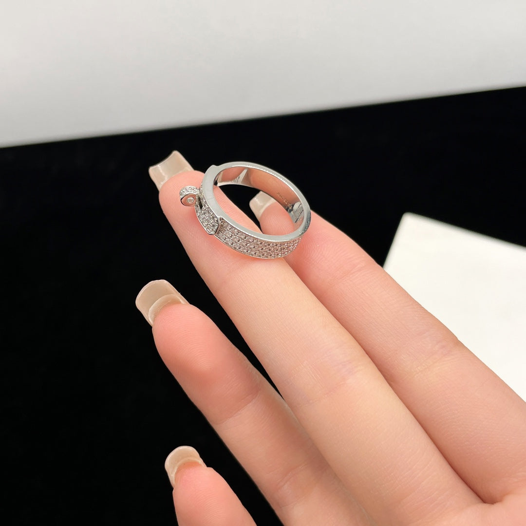 [VA]KELLY SILBER DIAMANT RING