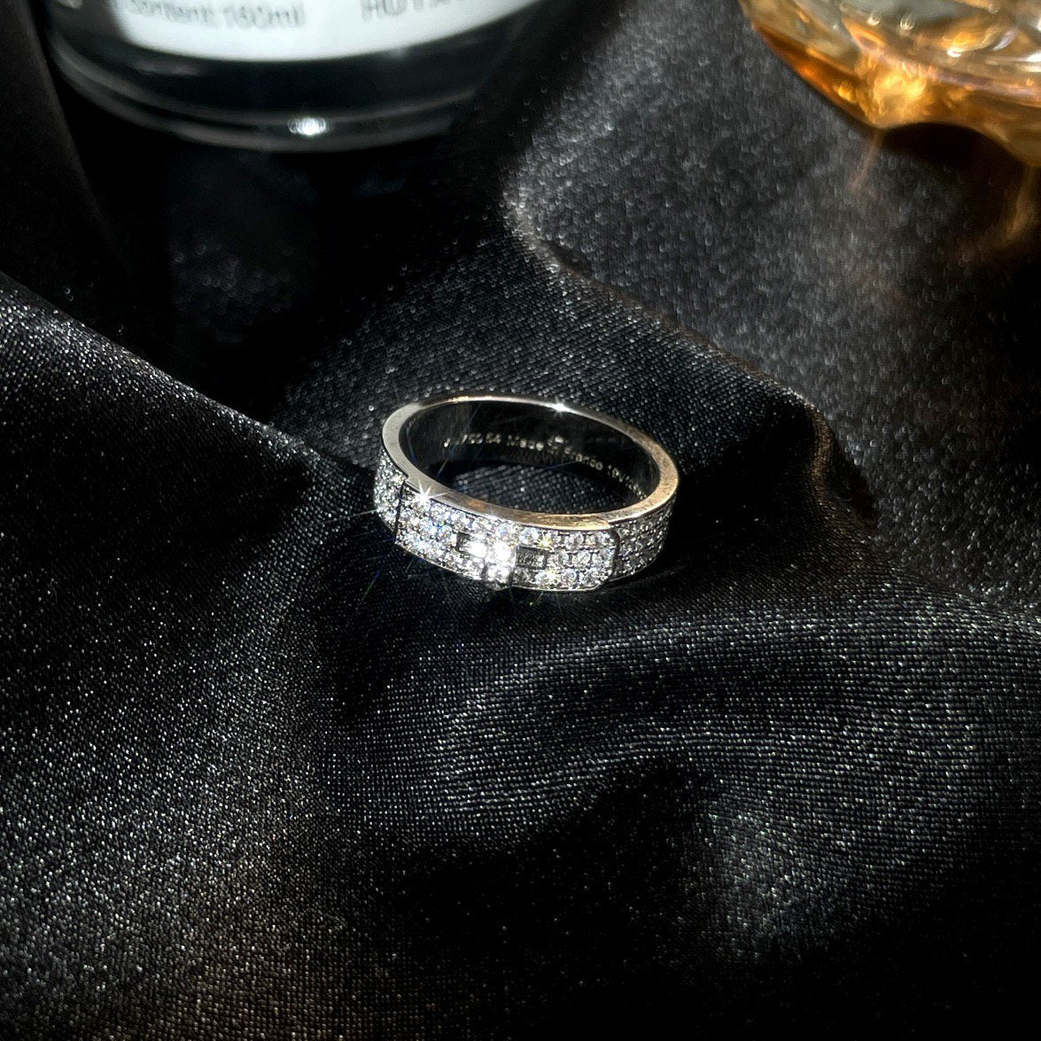 [VA]KELLY SILBER DIAMANT RING
