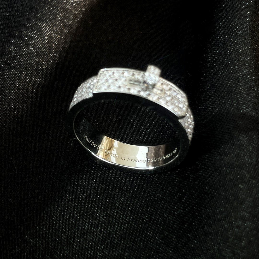 [VA]KELLY SILBER DIAMANT RING