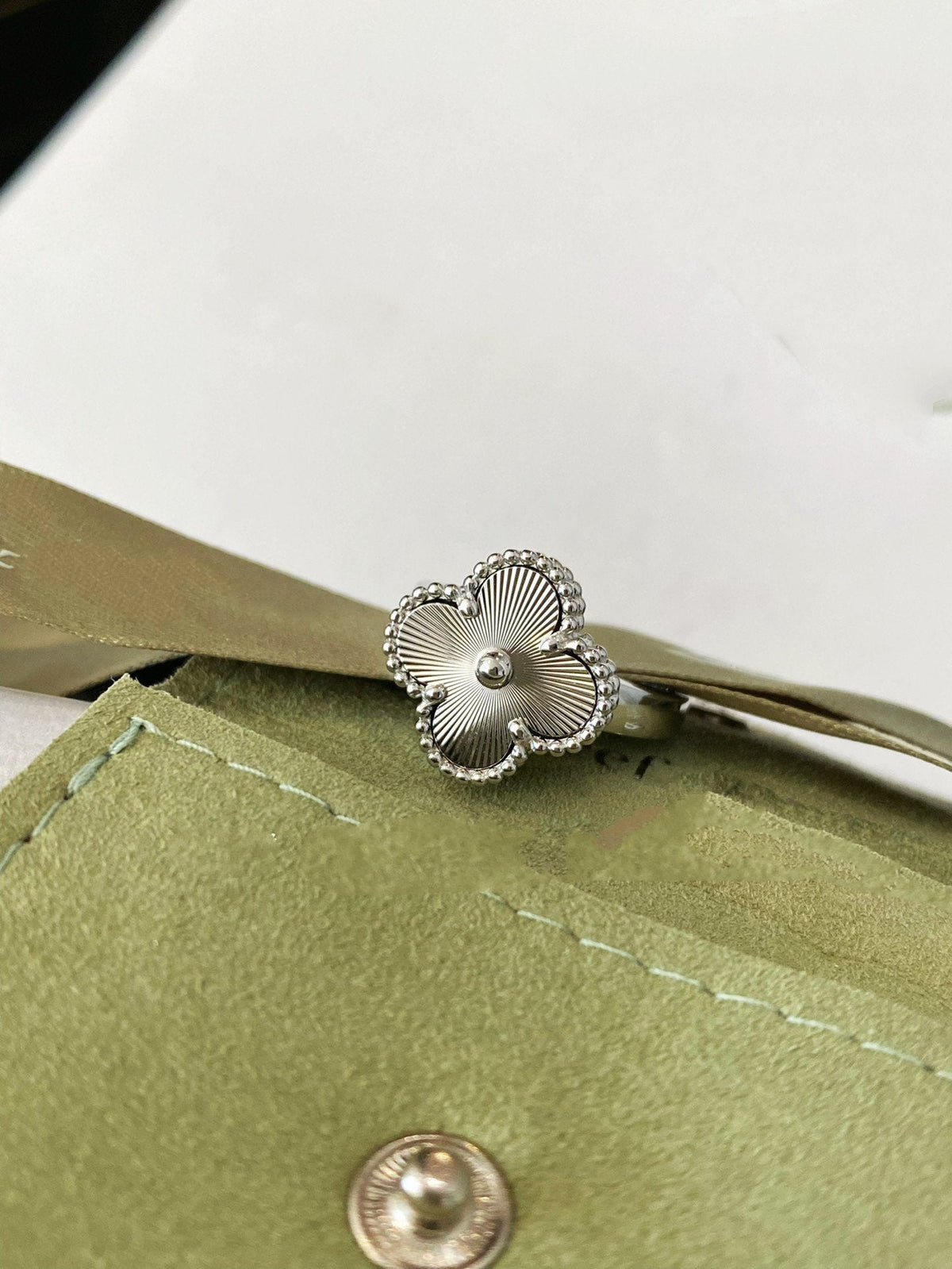 [VA]CLOVER SILVER RING