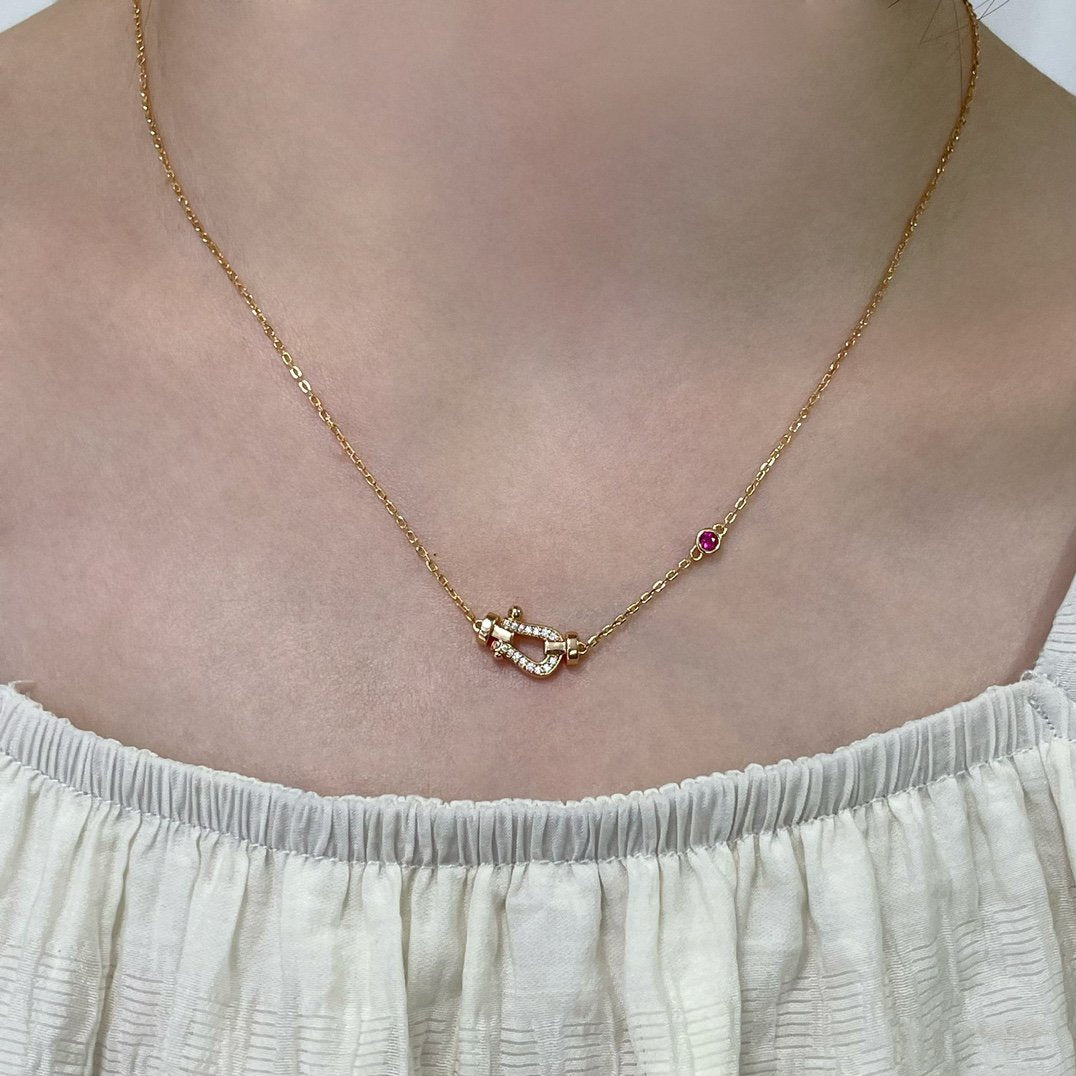 [VA]FORCE 10 DIAMANT-HALSKETTE IN ROSÉGOLD