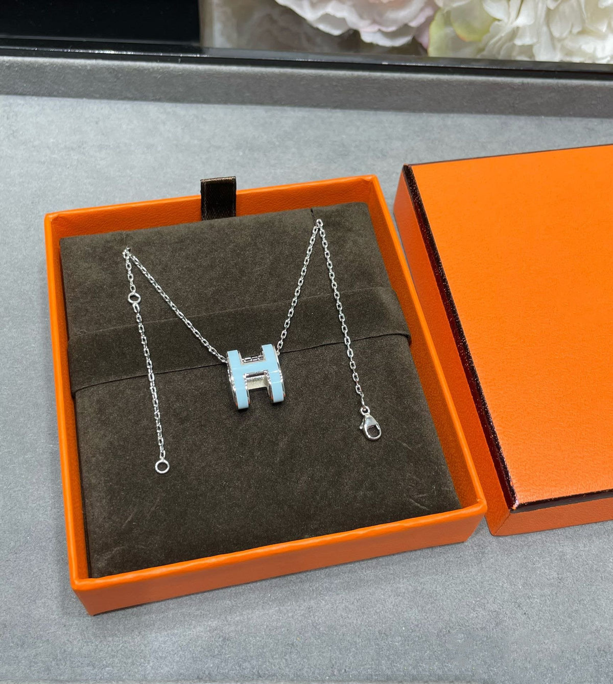 [VA]POP H HALSKETTE HIMMELBLAU