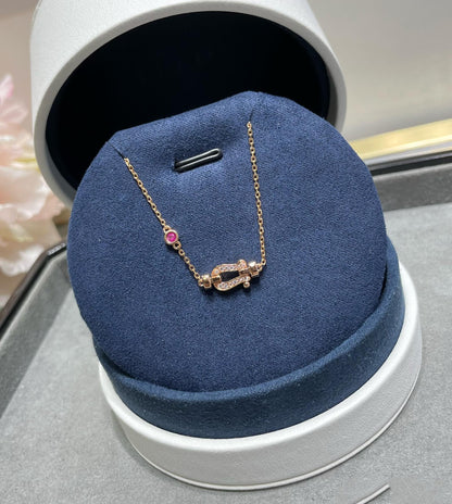 [VA]FORCE 10 DIAMOND CHAIN LINK PINK GOLD BRACELET