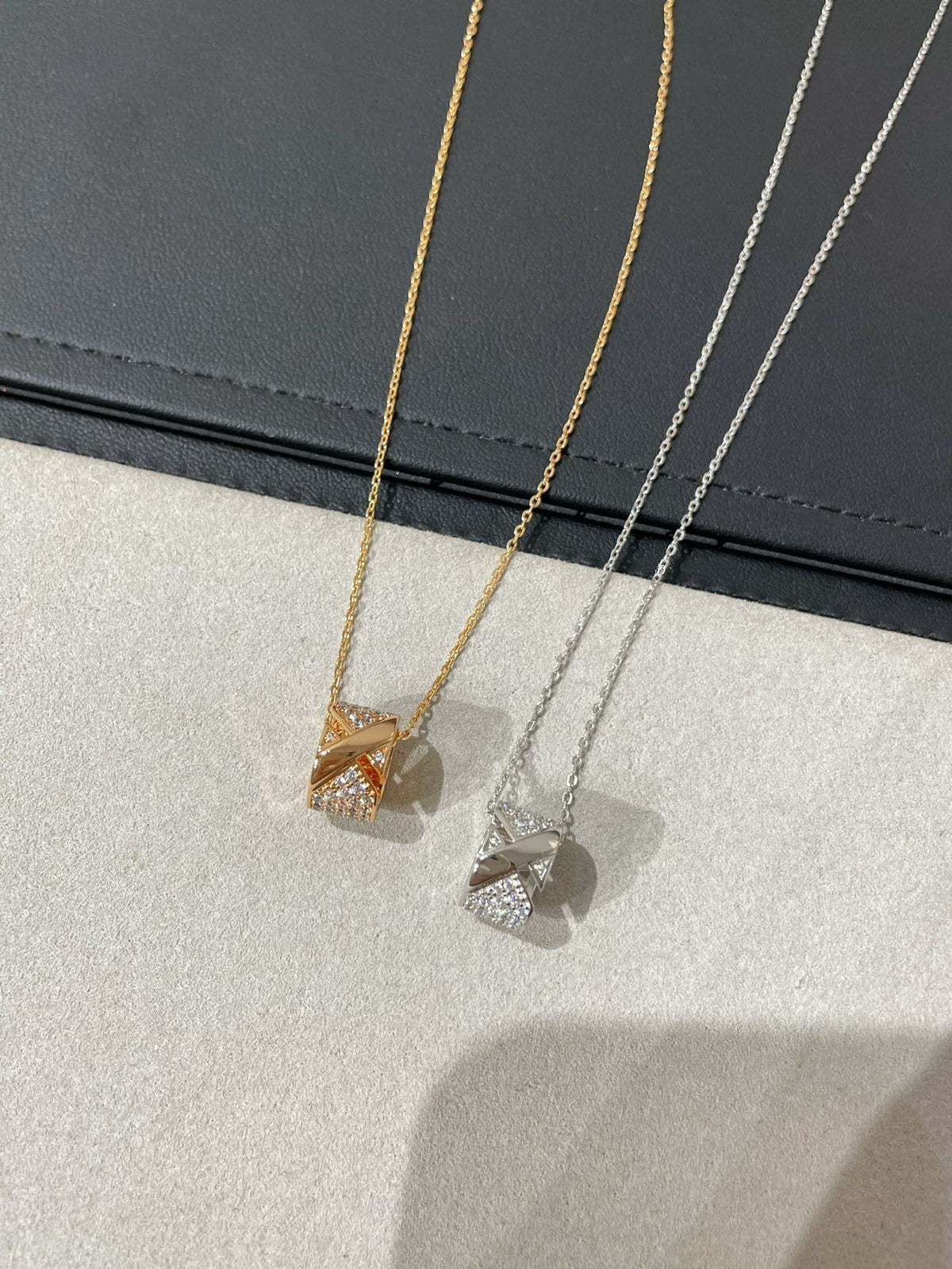 [VA]LIENS EVIDENCE DIAMANT-PAVÉ-HALSKETTE