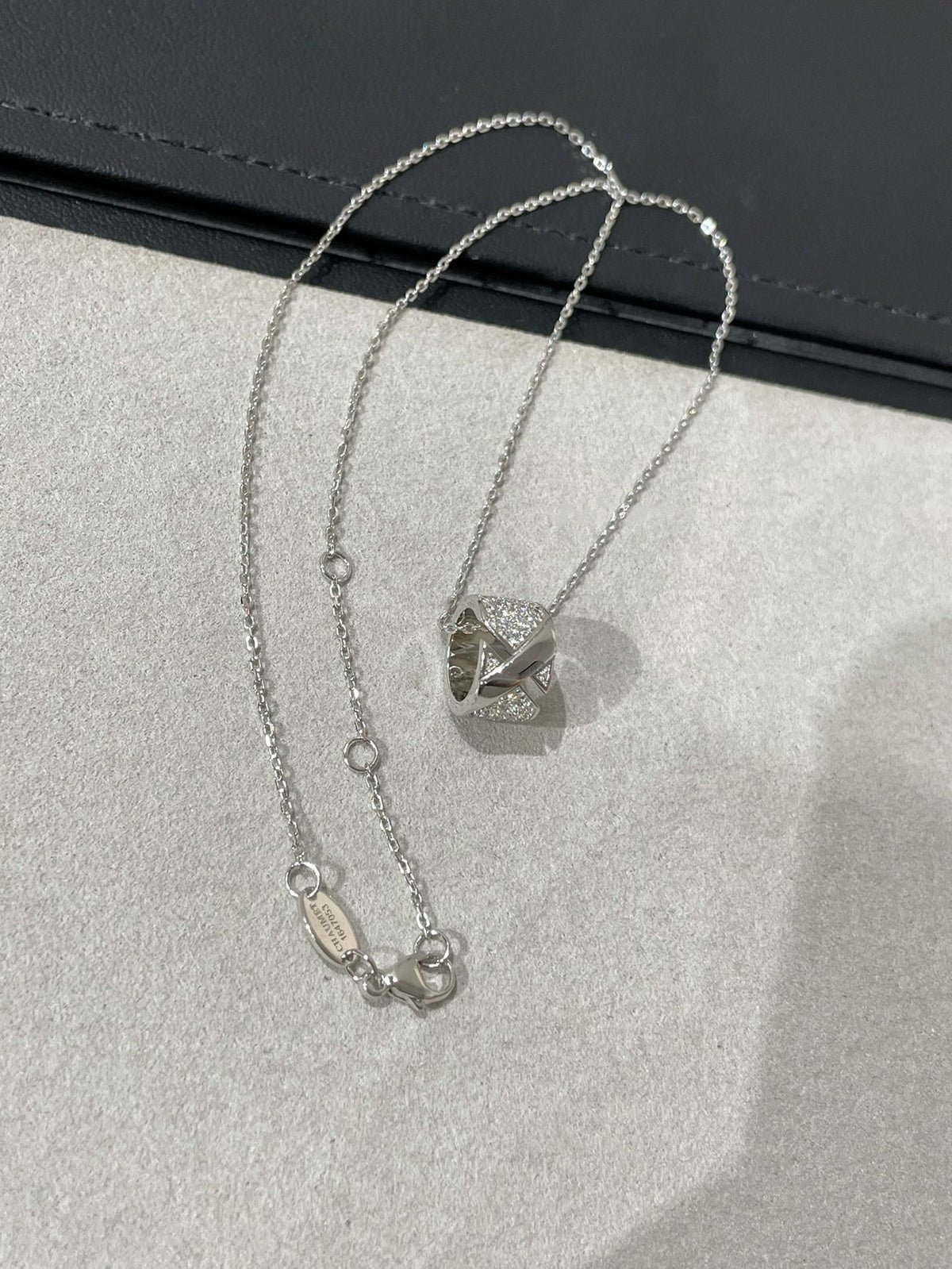 [VA]LIENS EVIDENCE DIAMANT-PAVÉ-HALSKETTE