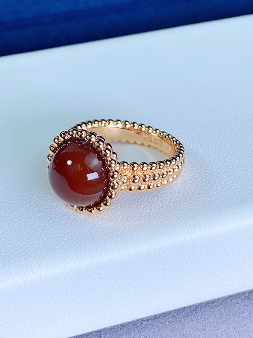 [VA]PERLEE COULEURS ROSE GOLD RING