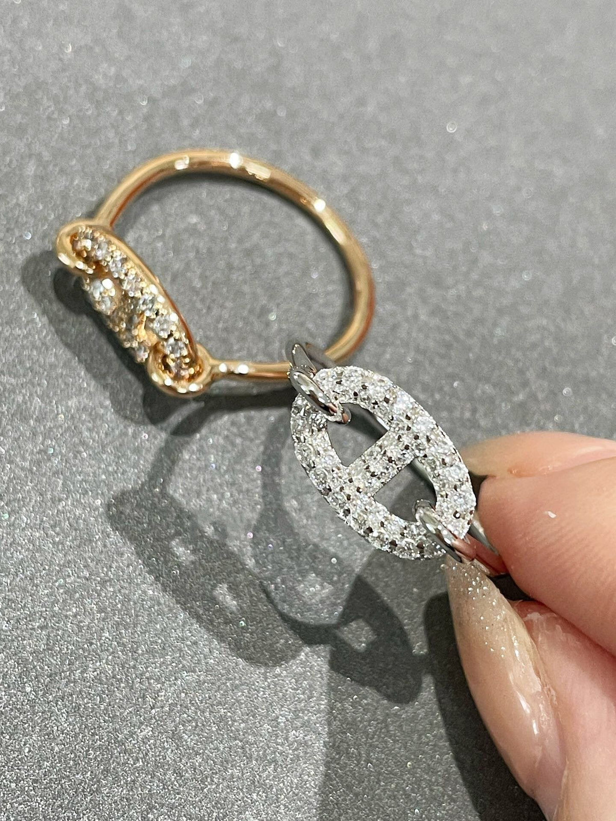 [VA]RONDE SMALL DIAMOND RING