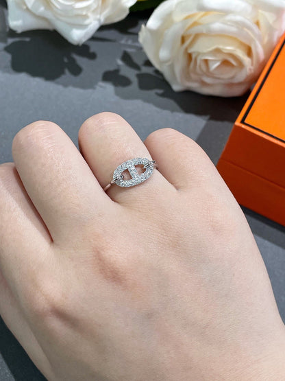 [VA]RONDE SMALL DIAMOND RING
