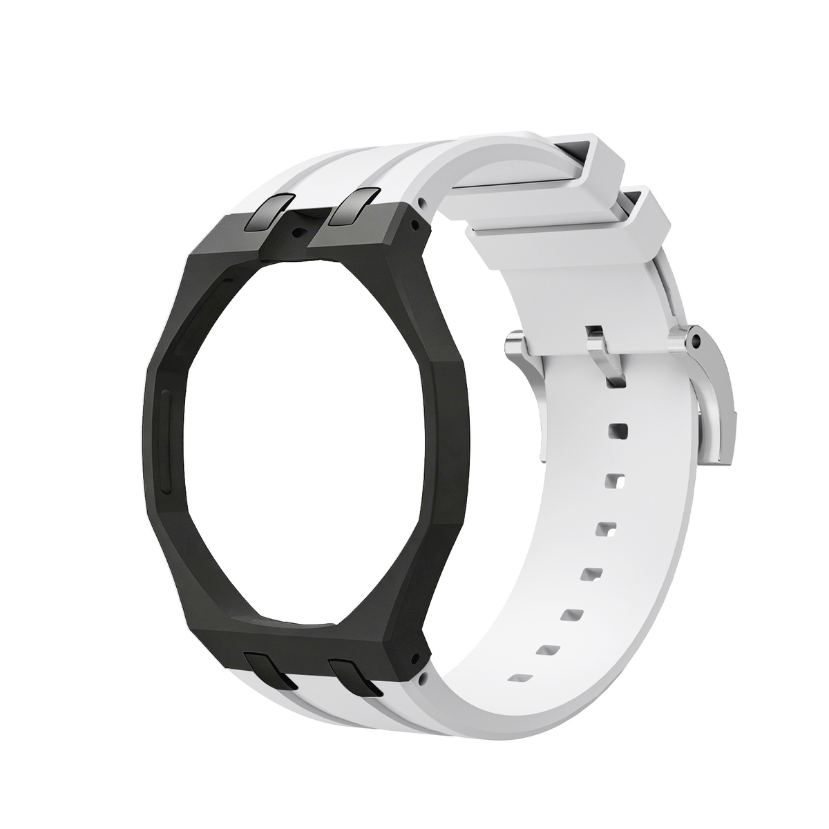 VA-Armband Exklusives Biokeramik-Gehäuse & Silikonarmband in gemischten Farben