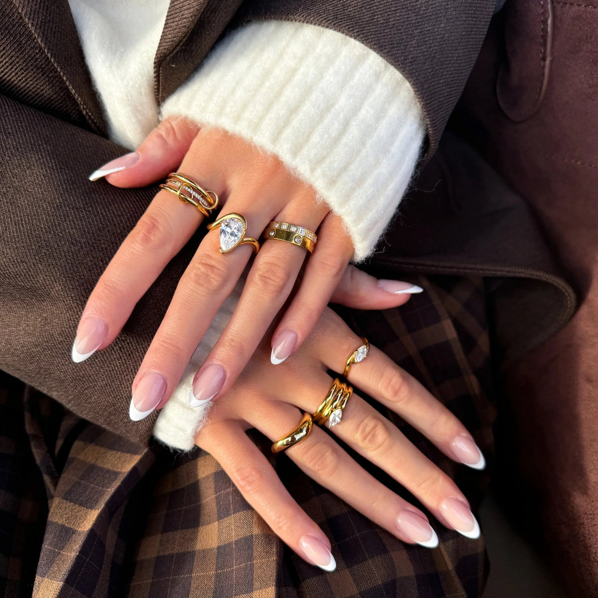 [VA]Dara Diamond Ring Stack