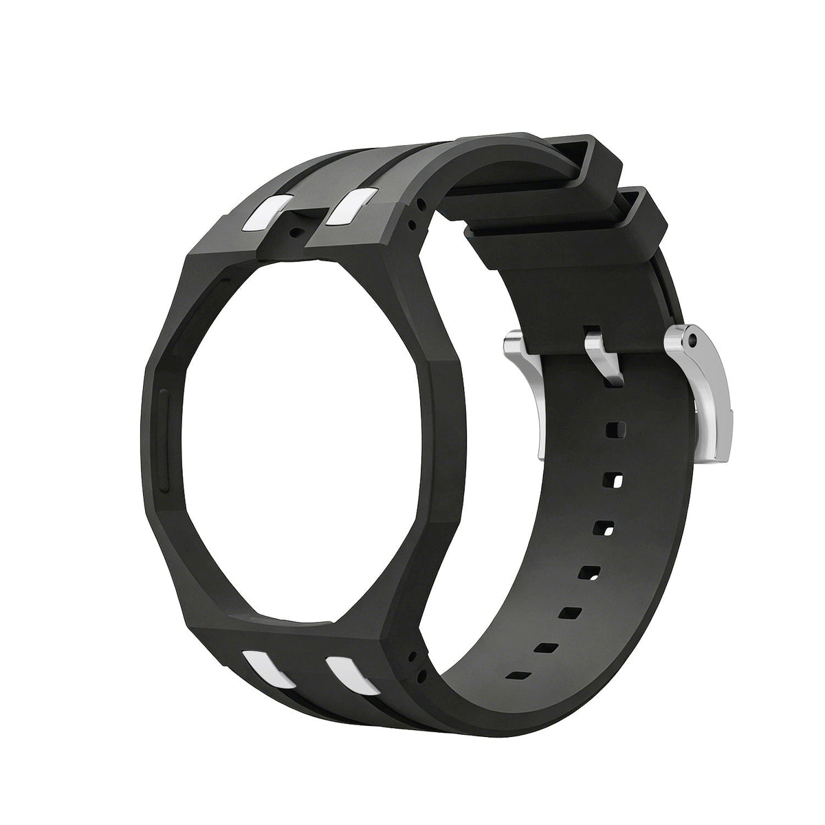 VA-Armband Exklusives Biokeramik-Gehäuse & Silikonarmband in gemischten Farben