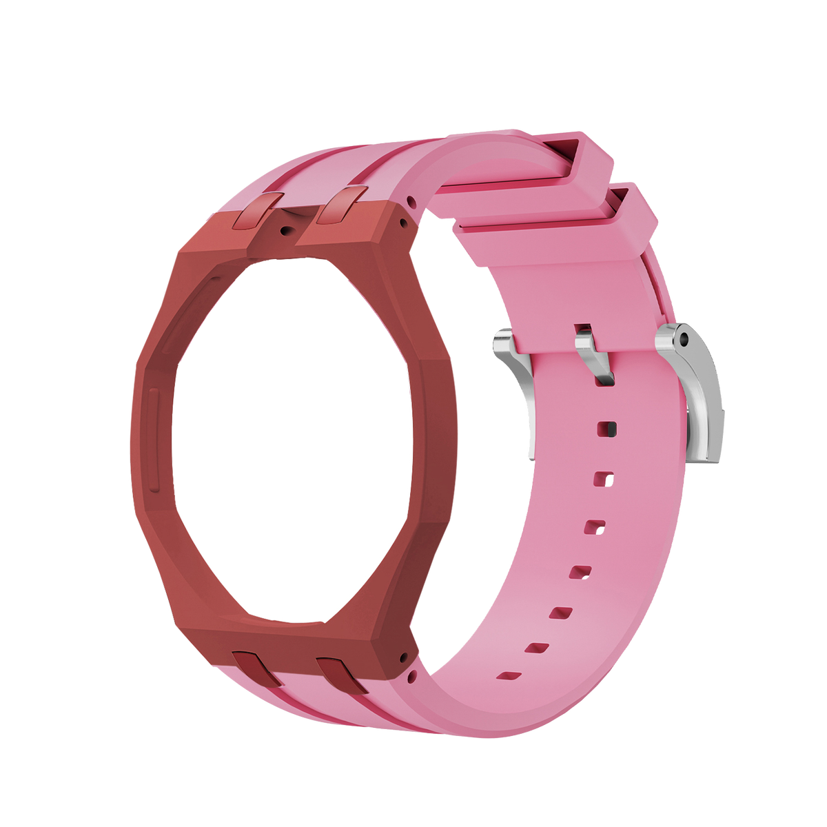 VA-Armband Exklusives Biokeramik-Gehäuse & Silikonarmband in gemischten Farben