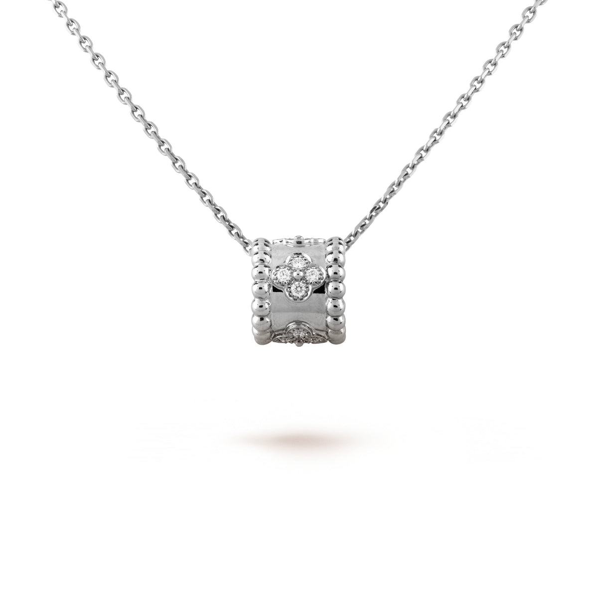 [VA]PERLEE ANHÄNGER SILBER DIAMANT-HALSKETTE