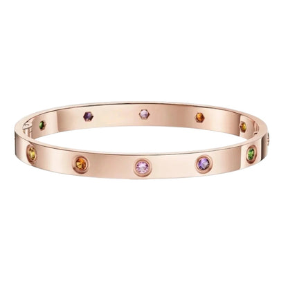 [VA]Classic 6.1mm Love Bracelet 10-Diamond Multicolor