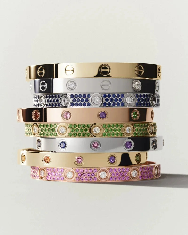 [VA]Classic 6.1mm Love Bracelet 10-Diamond Full Pavé