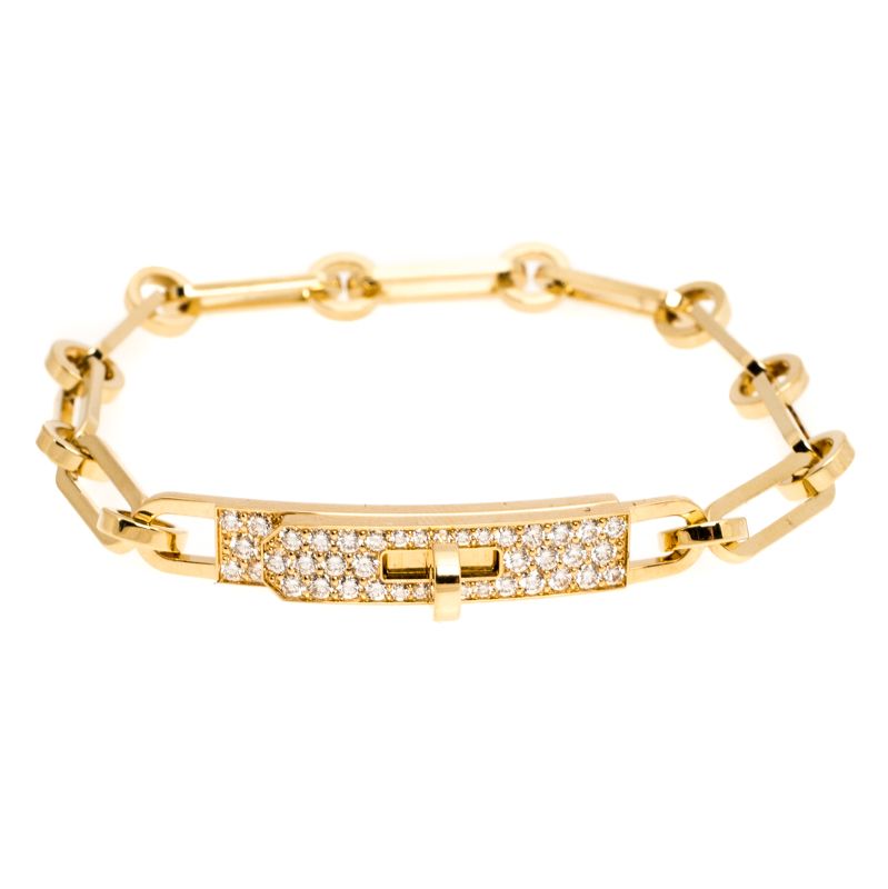 [VA]CHAINE BRACELET SMALL MODEL DIAMOND