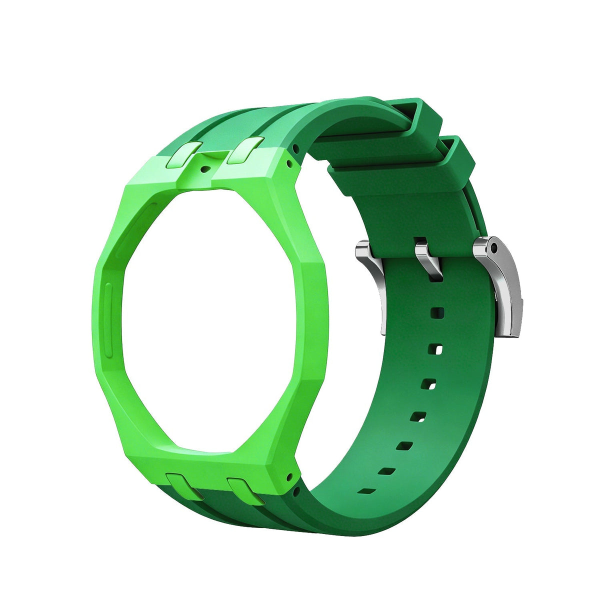 VA-Armband Exklusives Biokeramik-Gehäuse & Silikonarmband in gemischten Farben