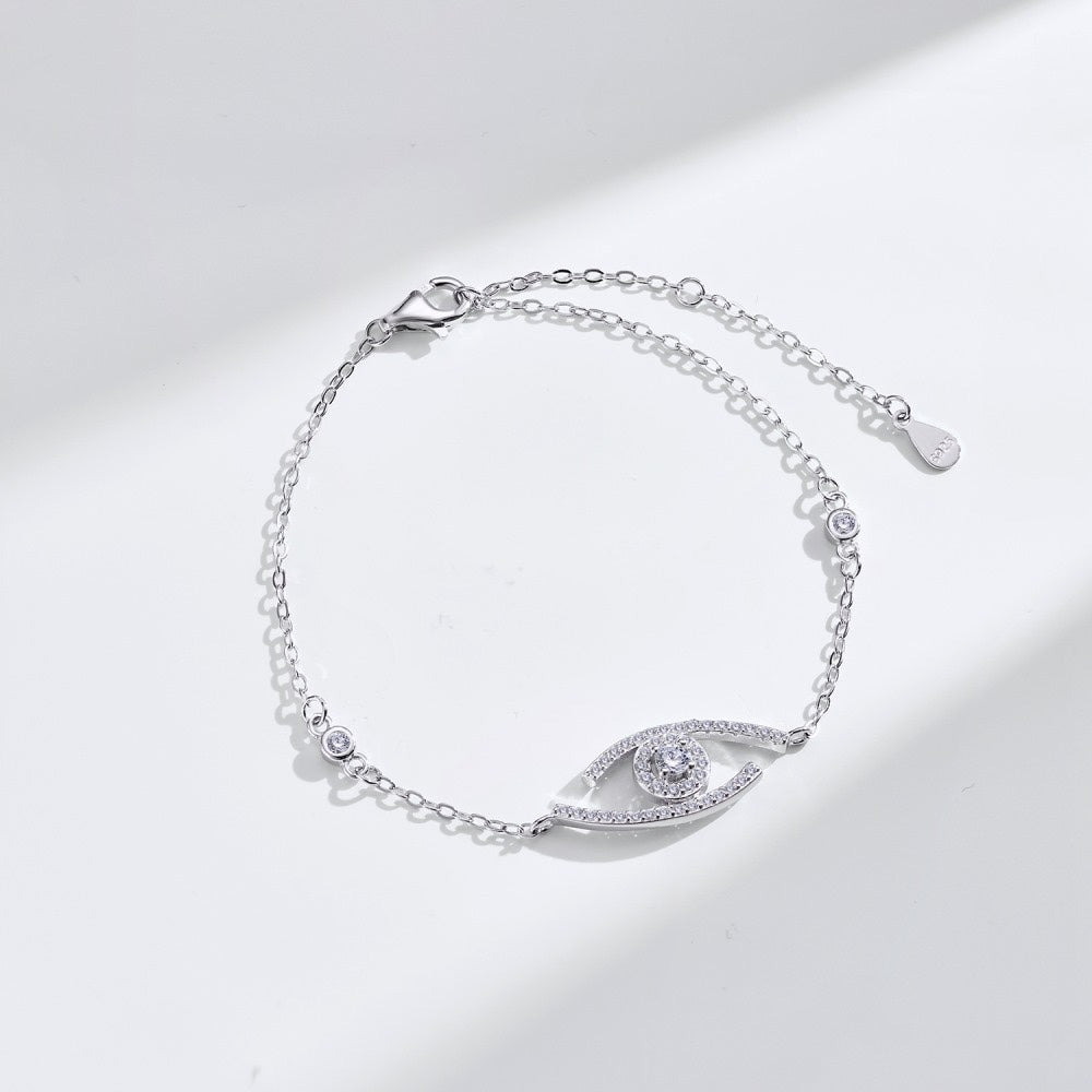 [VA]Lucky Eye Pave-Set Diamond Bracelet
