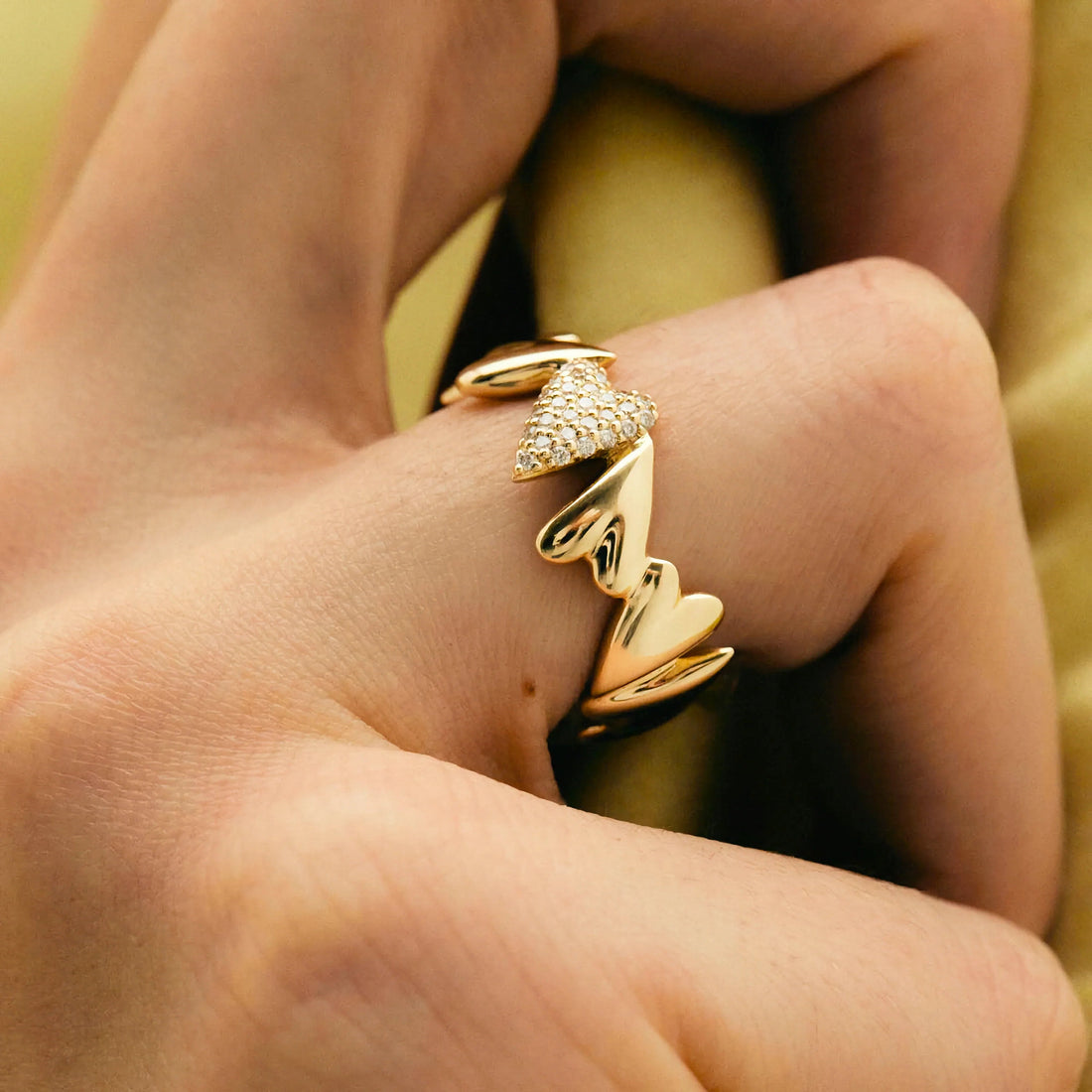 [VA]Ciel Diamond Hearts Ring