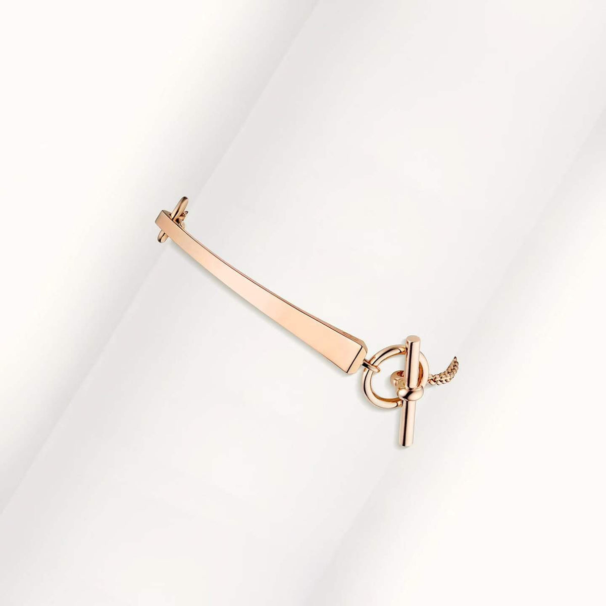 [VA]CLOU DE FORGE ARMBAND MIT QUADRATISCHEN KEGELNIETEN