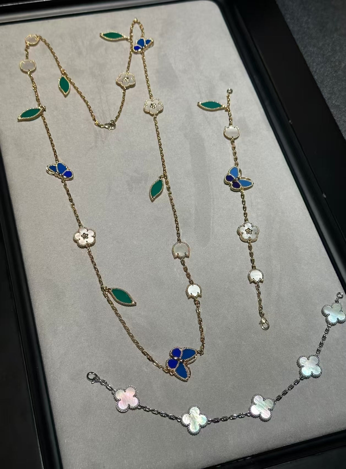 [VA ]ラッキースプリング ゴールドモチーフ ネックレス