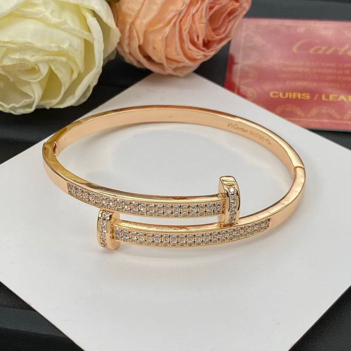 [VA]NEUES ROSÉGOLD-ARMBAND 6,1 MM