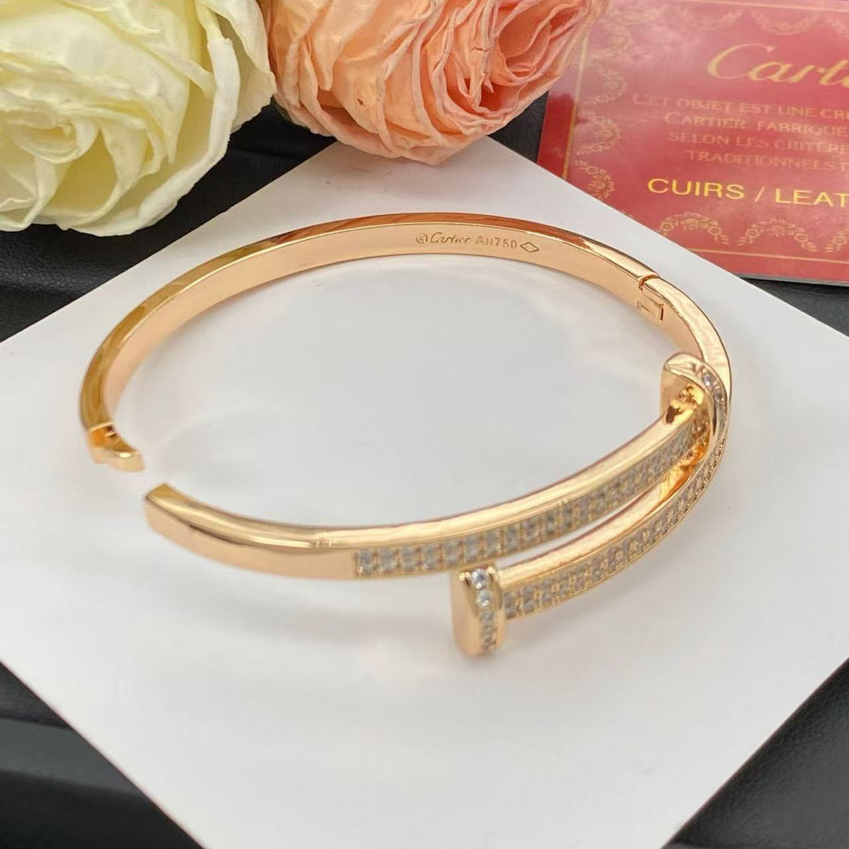 [VA]NEUES ROSÉGOLD-ARMBAND 6,1 MM