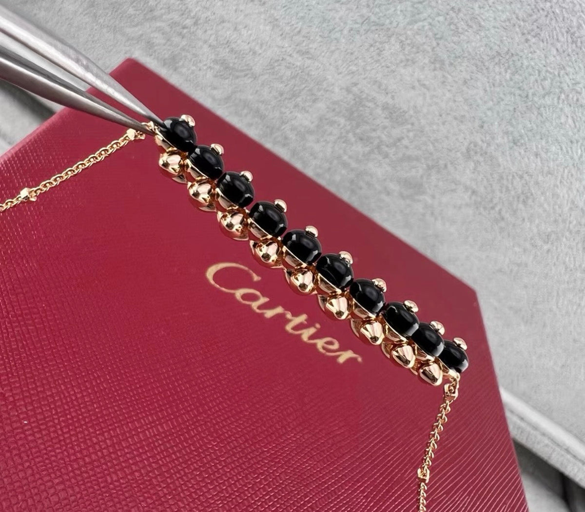[：VA]CLASH KOLLEKTION AGAT-CHALCEDON-STECKERKETTE