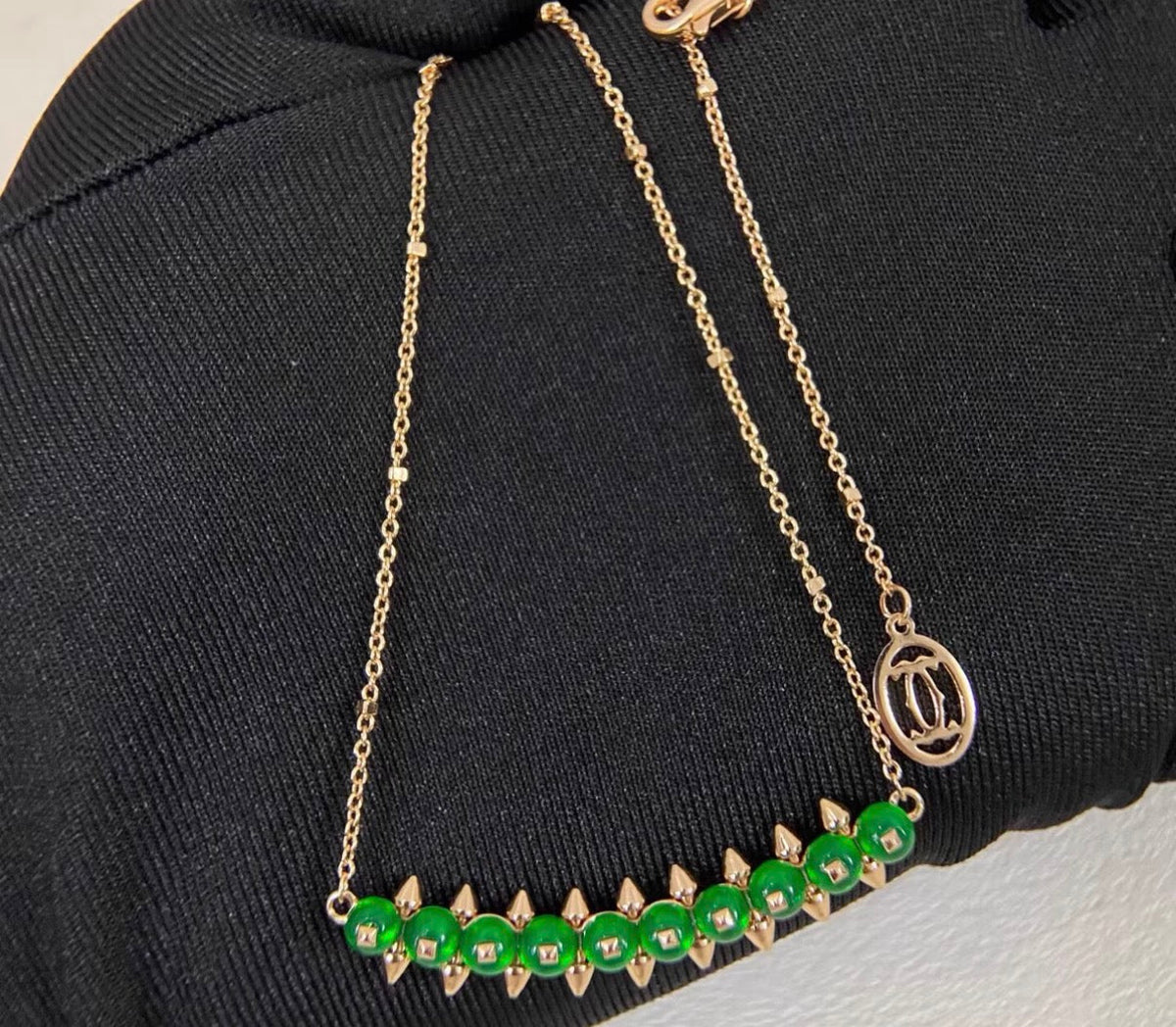 [：VA]CLASH KOLLEKTION AGAT-CHALCEDON-STECKERKETTE