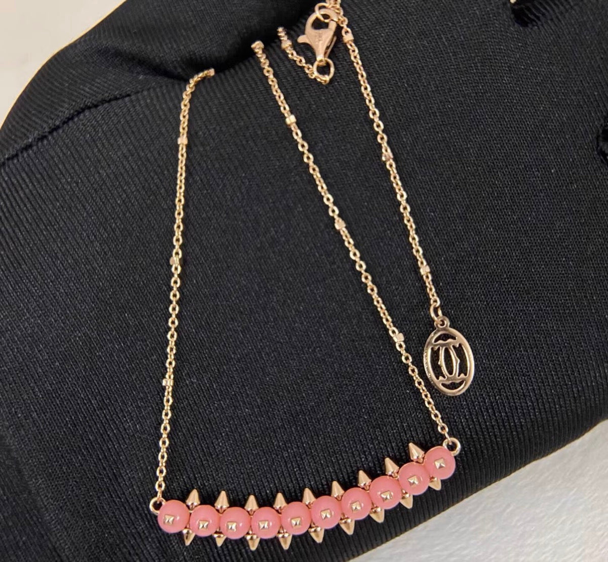 [：VA]CLASH KOLLEKTION AGAT-CHALCEDON-STECKERKETTE
