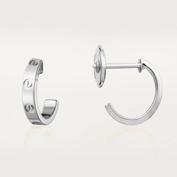 [VA]LOVE EARRINGS 2.65MM SILVER