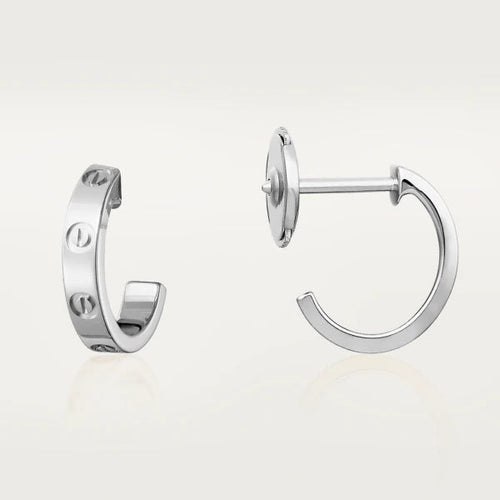 [VA]LOVE EARRINGS 2.65MM SILVER