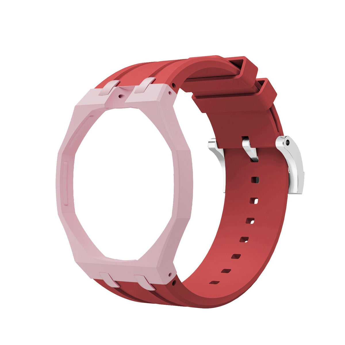VA-Armband Exklusives Biokeramik-Gehäuse & Silikonarmband in gemischten Farben