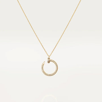 [VA]JUSTE HALSKETTE GOLD DIAMANTEN