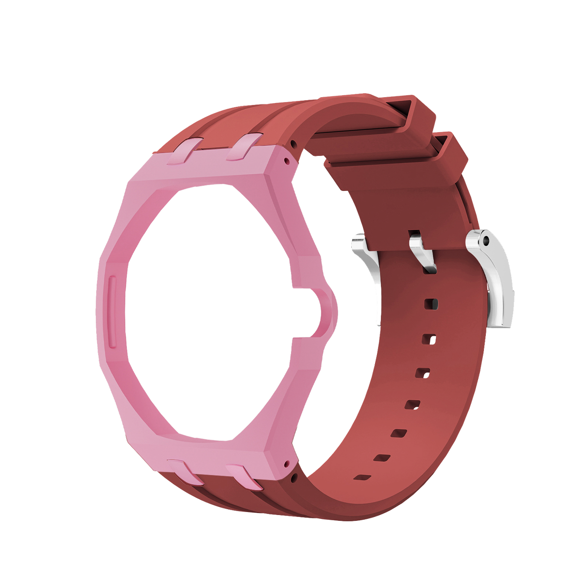 VA-Armband Exklusives Biokeramik-Gehäuse & Silikonarmband in gemischten Farben